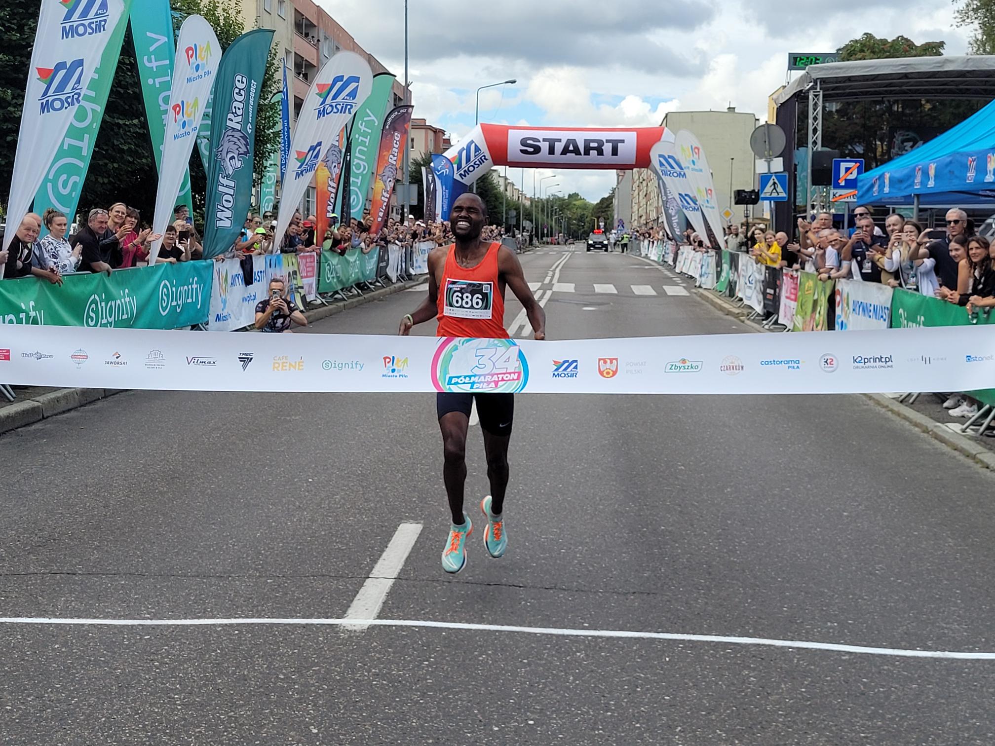 pilski półmaraton piła  - Marek Wolski  - Radio Poznań