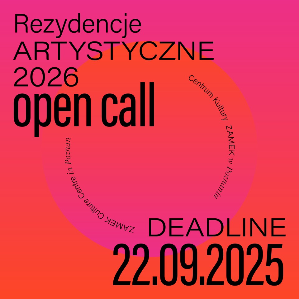 250828_CKZamek_Open_Call_1080x1080 - Organizator