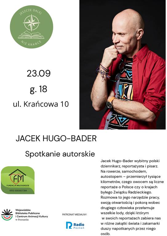 Jacek Hugo-Bader - spotkanie autorskie - Organizator 