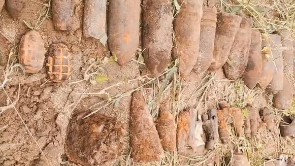 niewybuchy las opatówek  - KPP Kalisz