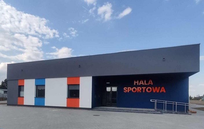 hala sportowa w konarach miejska górka  - Gmina Miejska Górka