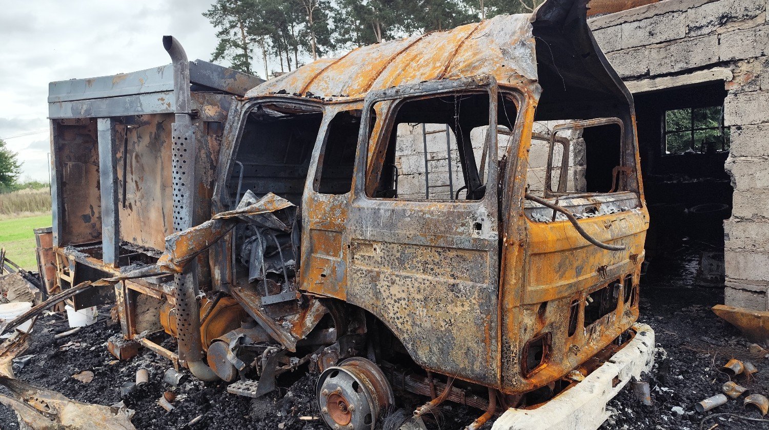 strażacy z jankowa wóż pożar - zrzutka.pl