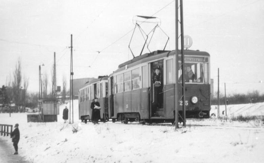 archiwalna linia nr 11 -  fot. archiwum/Rada Osiedla Winiary/UM Poznań