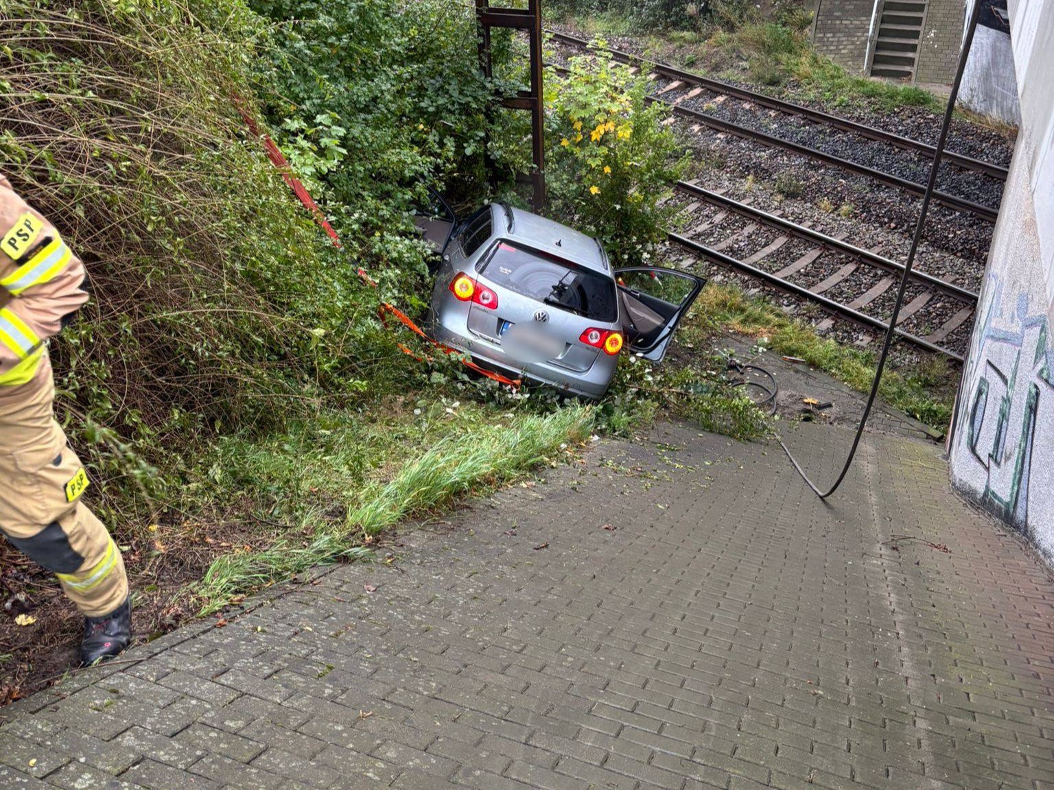 wypadek kalisz 18 latek spadł z nasypu  - Danuta Synkiewicz  - Radio Poznań