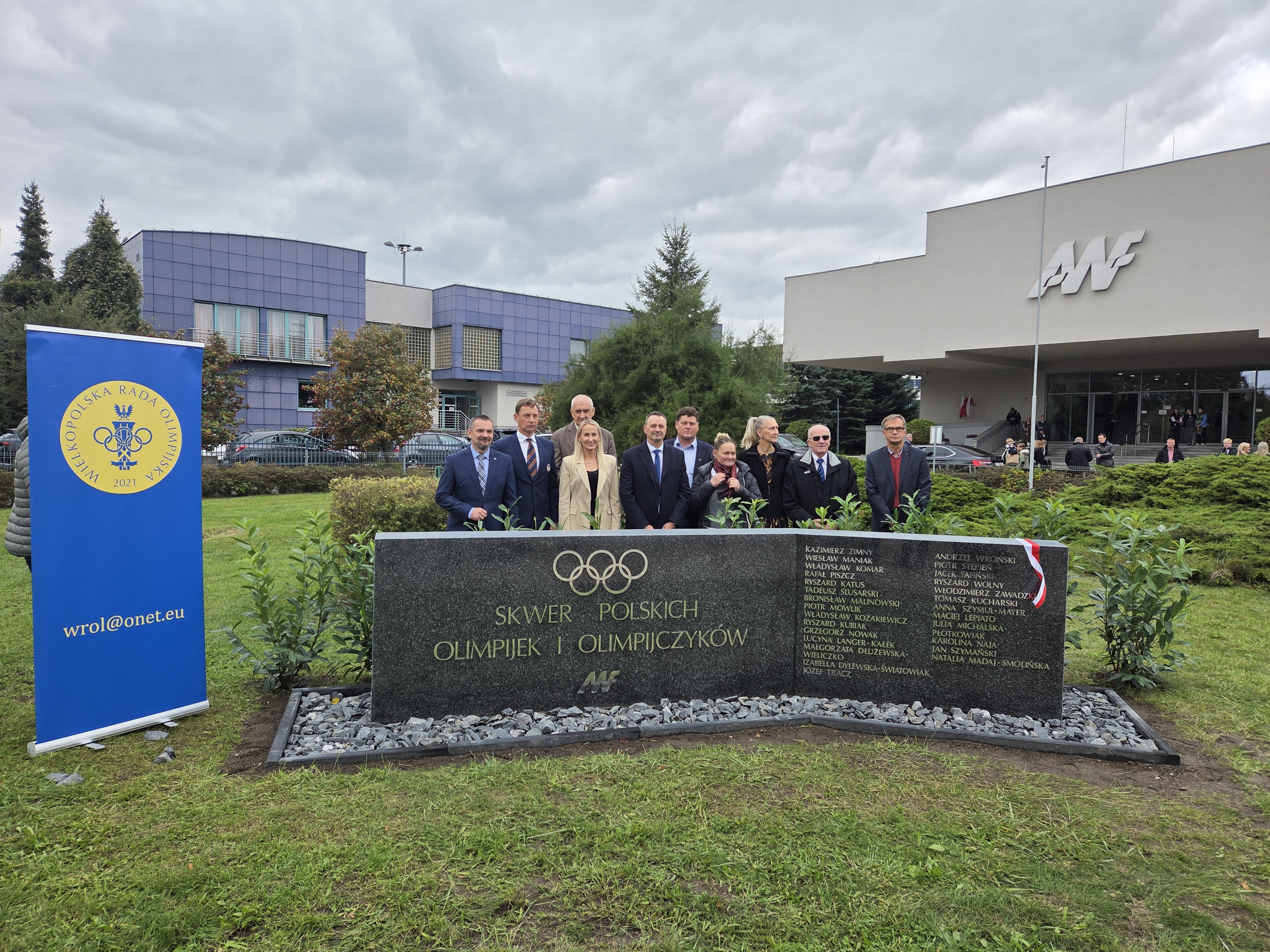 pomnik olimpijski - Grzegorz Hałasik - Radio Poznań
