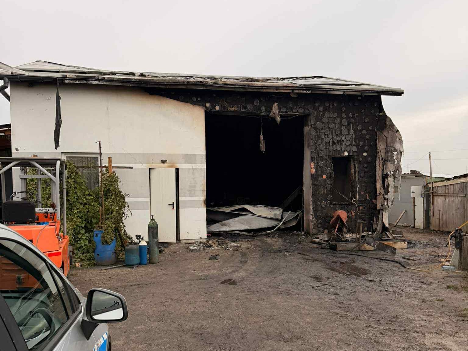 podpalenie - Wielkopolska Policja