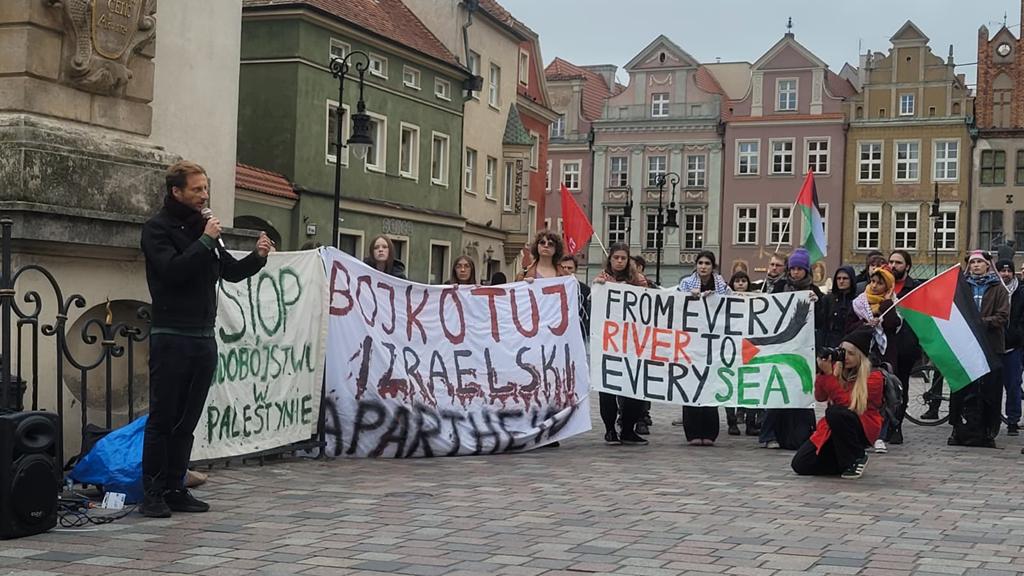 Sterczewski protest - Krzysztof Polasik - Radio Poznań