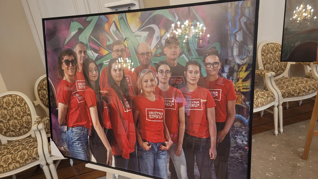 wystawa drużyna szpiku - Krzysztof Polasik