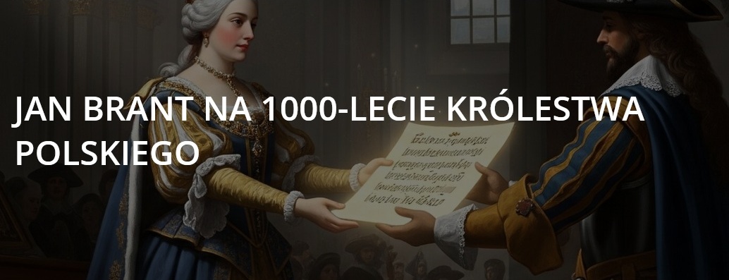 Jan Brant na 1000-lecie Królestwa Polskiego - Organizator