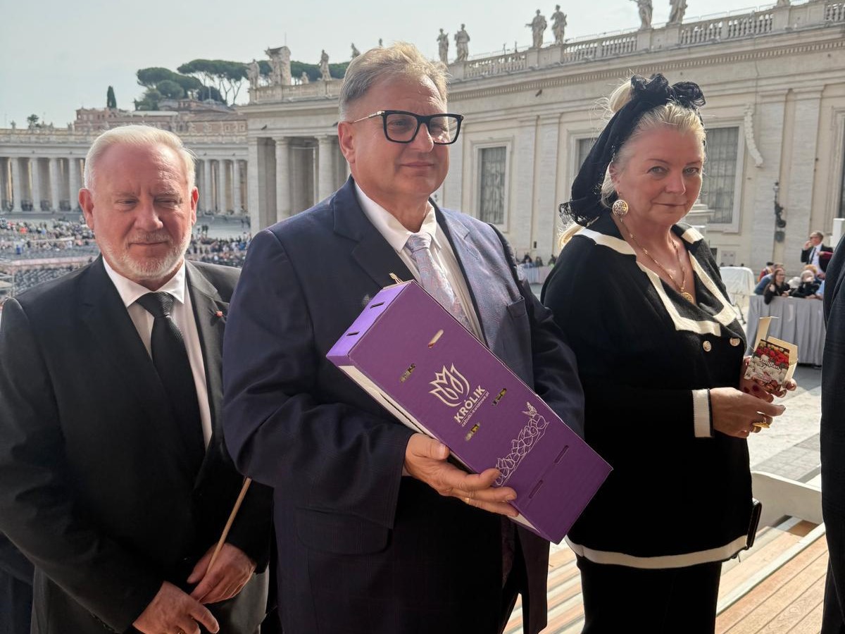 tulipany dla papieża bogdan królik  - Archiwum prywatne Bogdana Królika