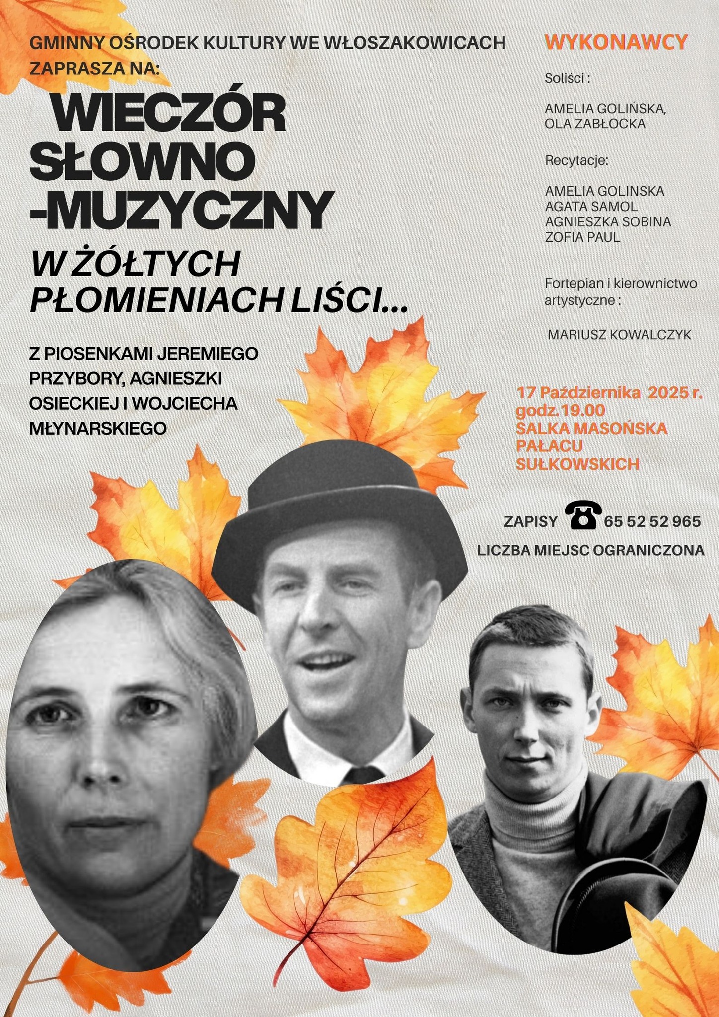 włoszakowice wieczor poetycki