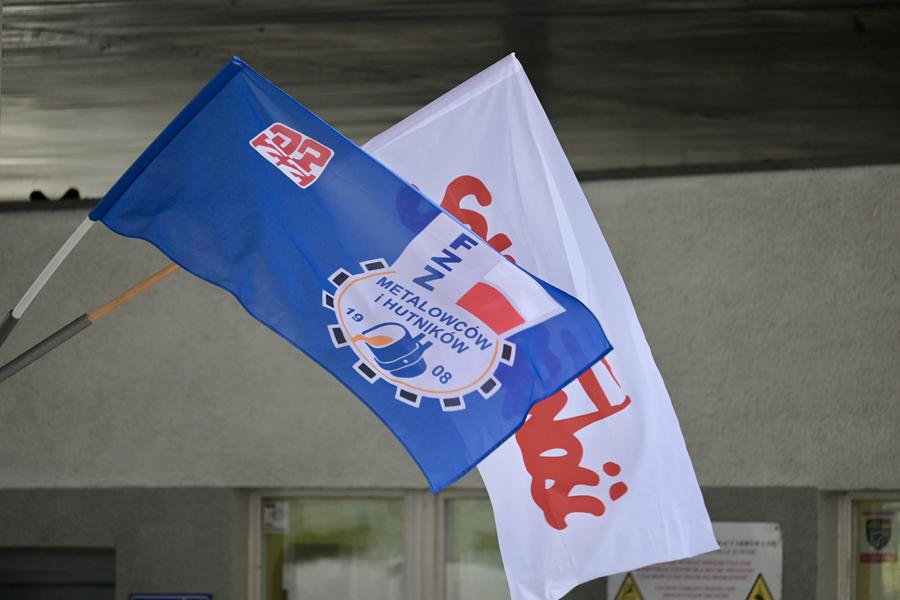 flagi cegielski fps solidarność - Maciej Trzciński - Radio Poznań