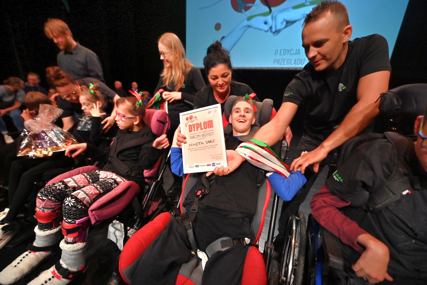 taniec niepełnosprawni - Wojtek Wardejn - Radio Poznań