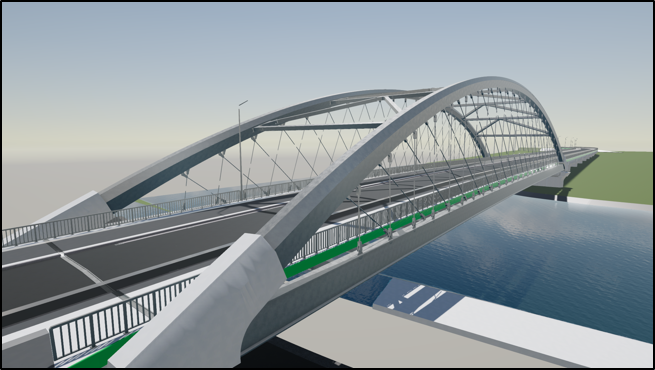 most biechowy projekt - Powiat Koniński