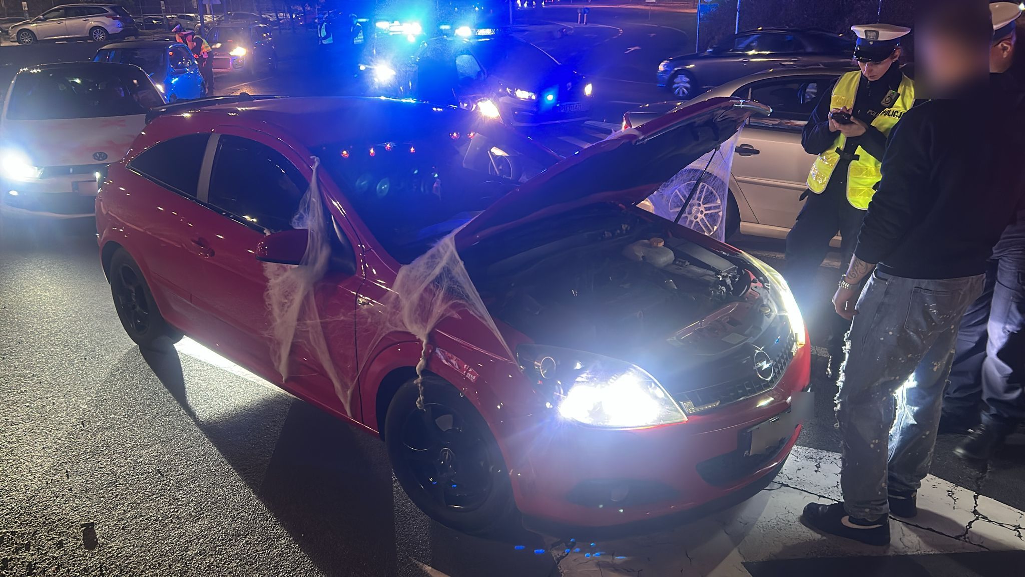 nielegalny wyścig poznań - KMP w Poznaniu