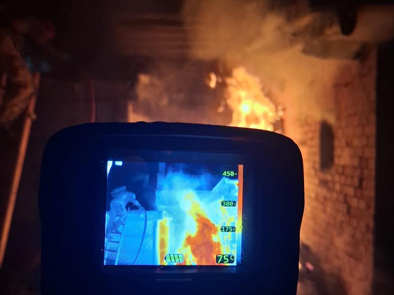 leszno podpalenie - KM PSP Leszno