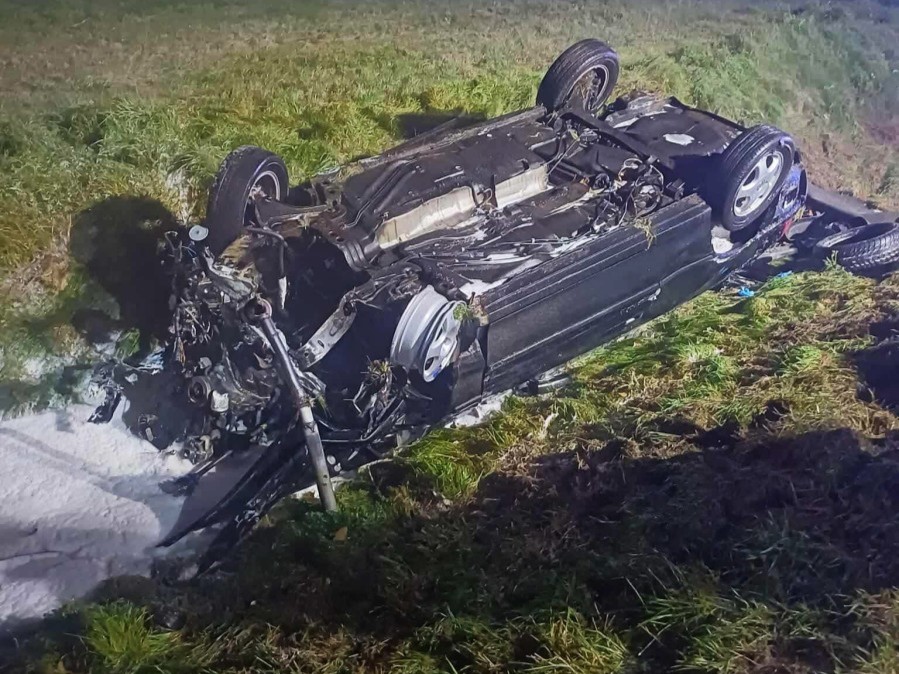 wijewo wypadek - OSP Brenno