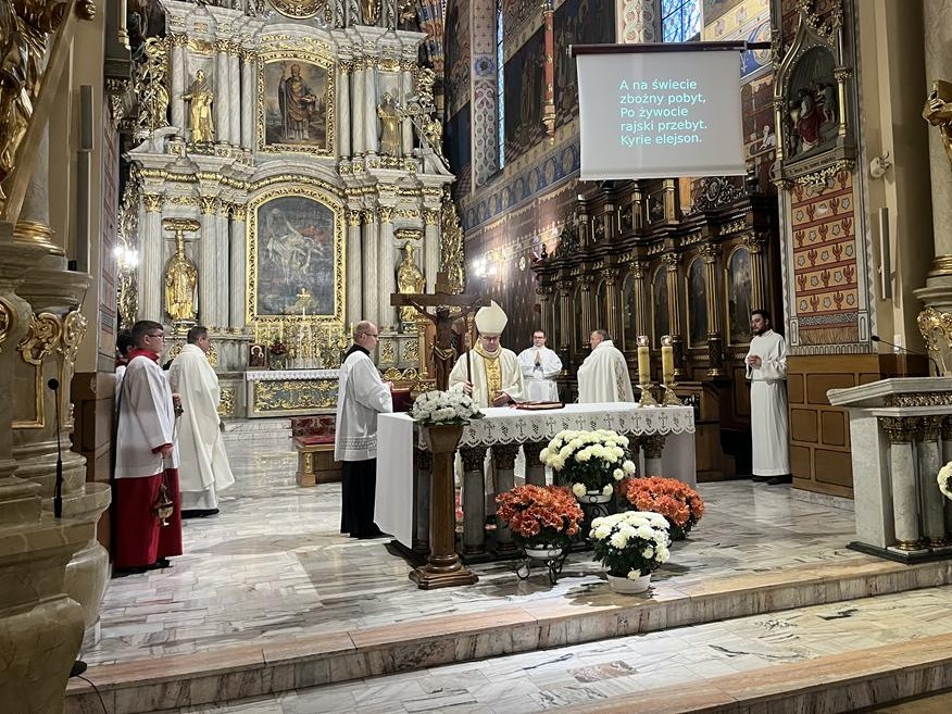 kalisz katedra wnętrze - Danuta Synkiewicz