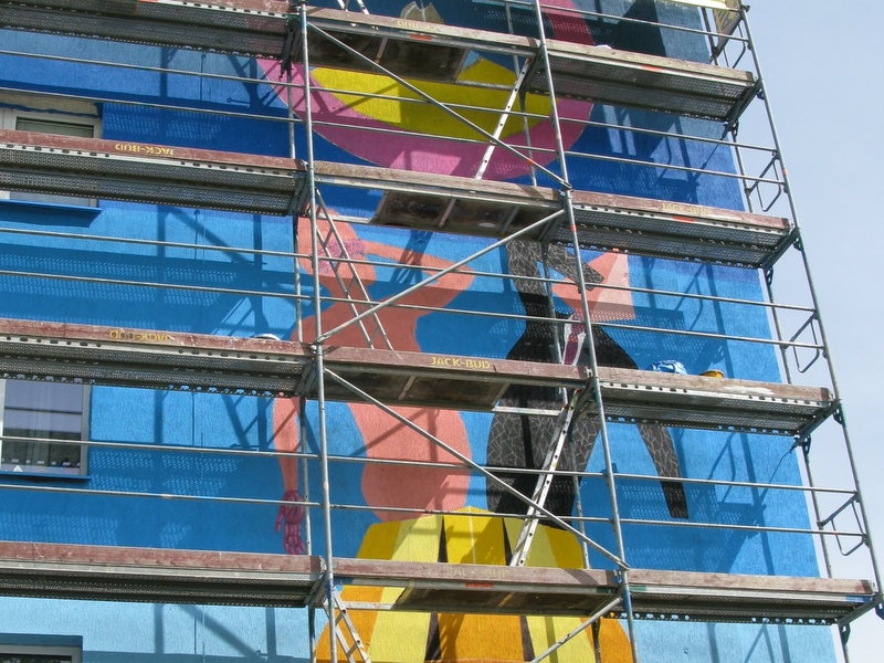 Murale na Wildzie - maj 2012 - Jacek Butlewski