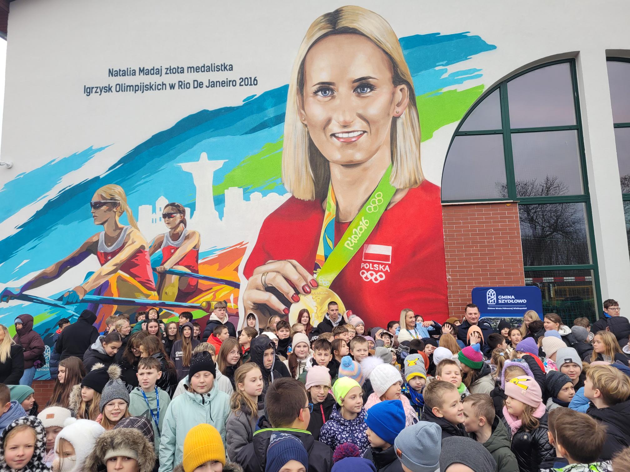 natalia madaj smolińska mural szydłowo - Marek Wolski