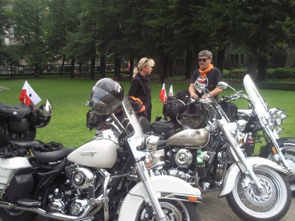 Rajd Katyński motocykle   - Magdalena Konieczna - Radio Merkury