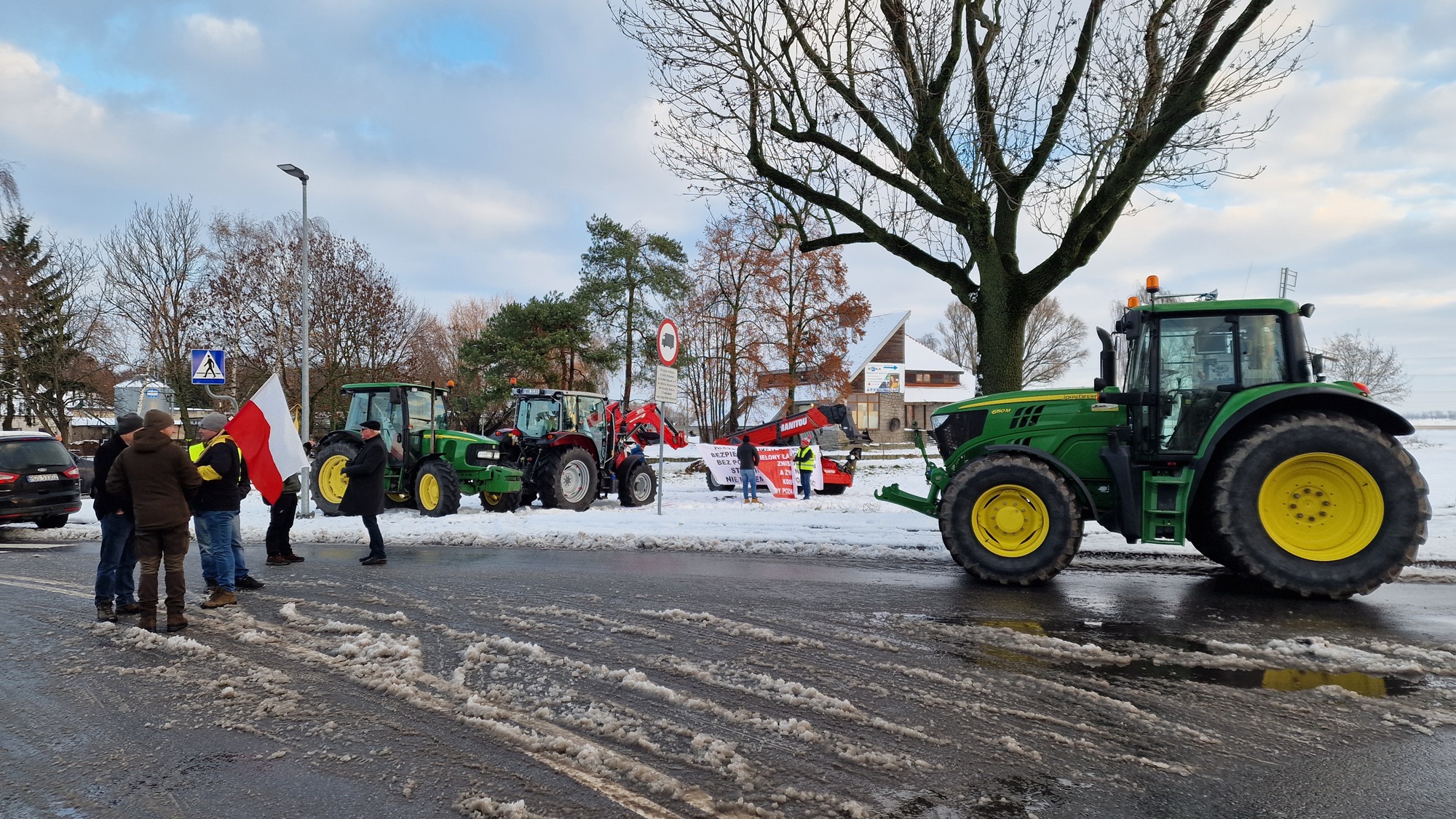 protest rolników - Grzegorz Ługawiak - Radio Poznań