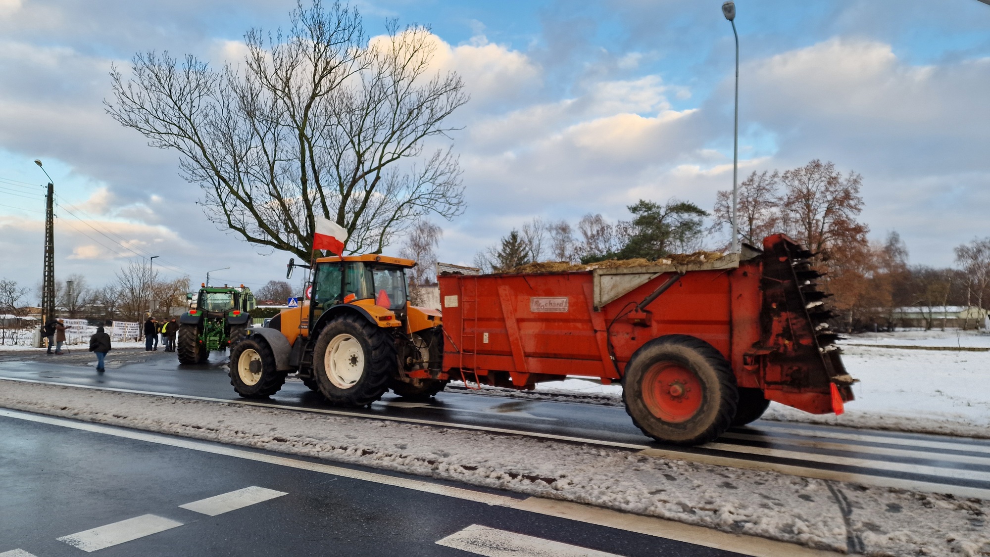 protest rolników - Grzegorz Ługawiak - Radio Poznań
