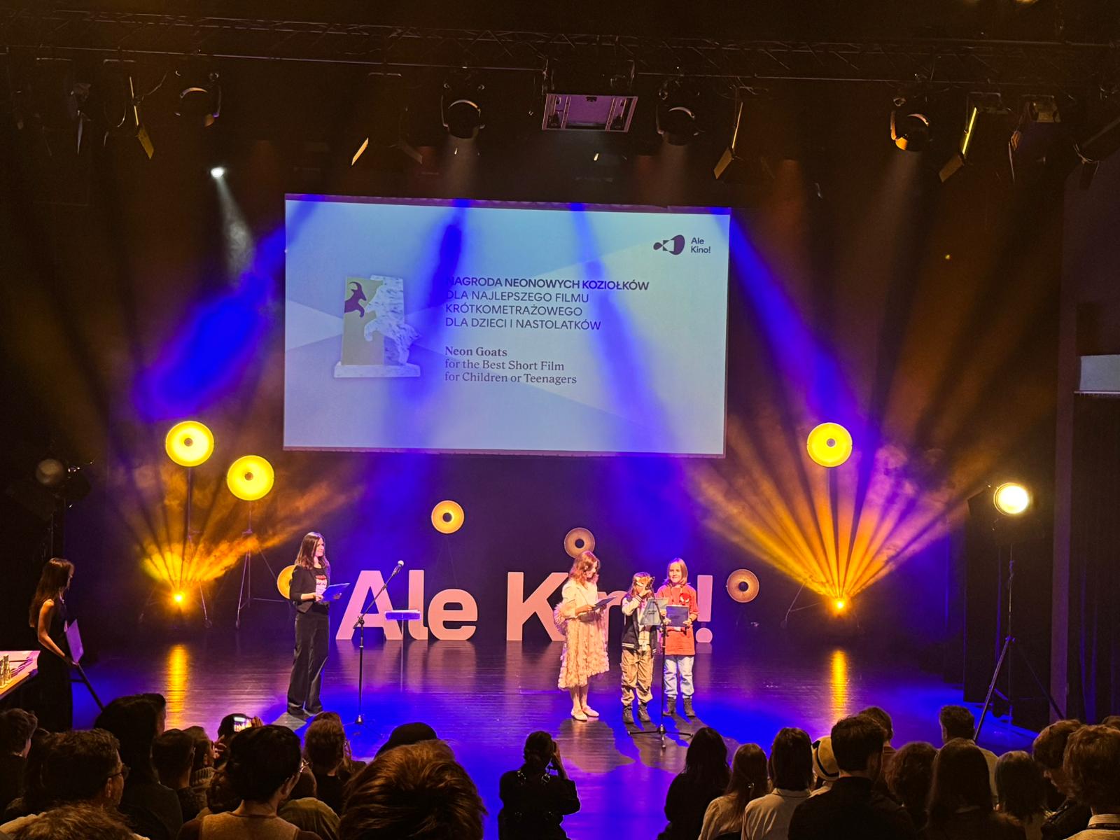 platynowe koziołki ale kino - Centrum Sztuki Dziecka w Poznaniu