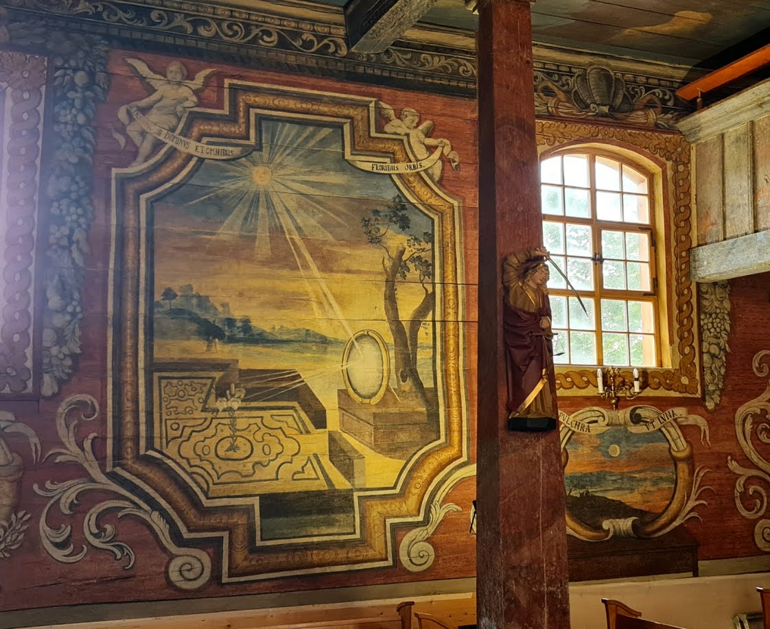 Polichromie - Parafia Grębanin