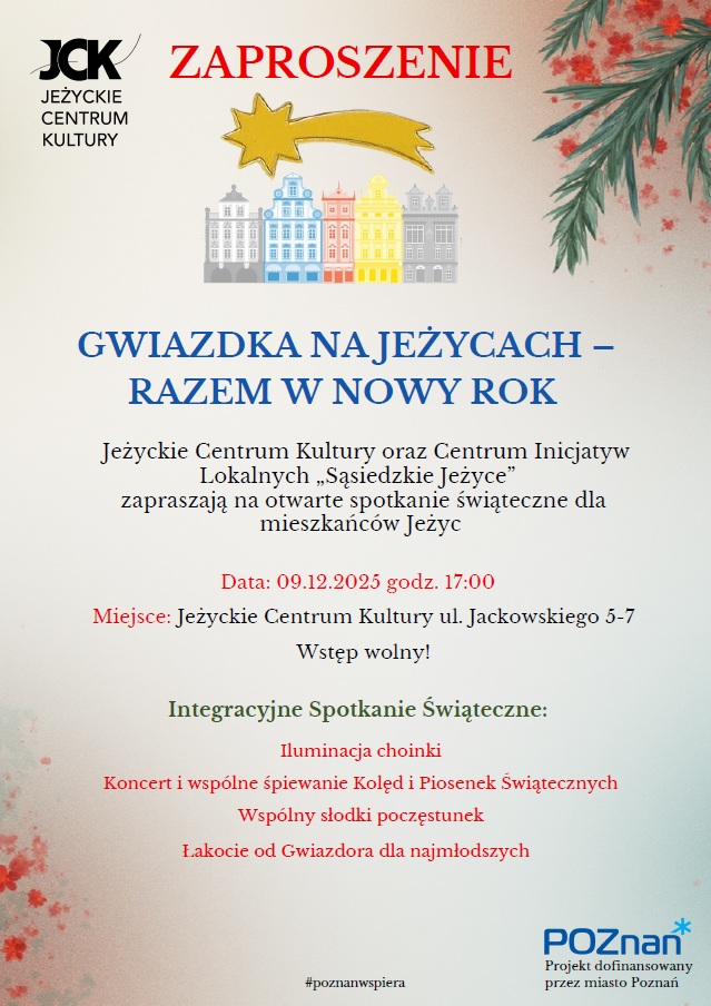 Gwiazdka na Jeżycach 2025 - Organizator