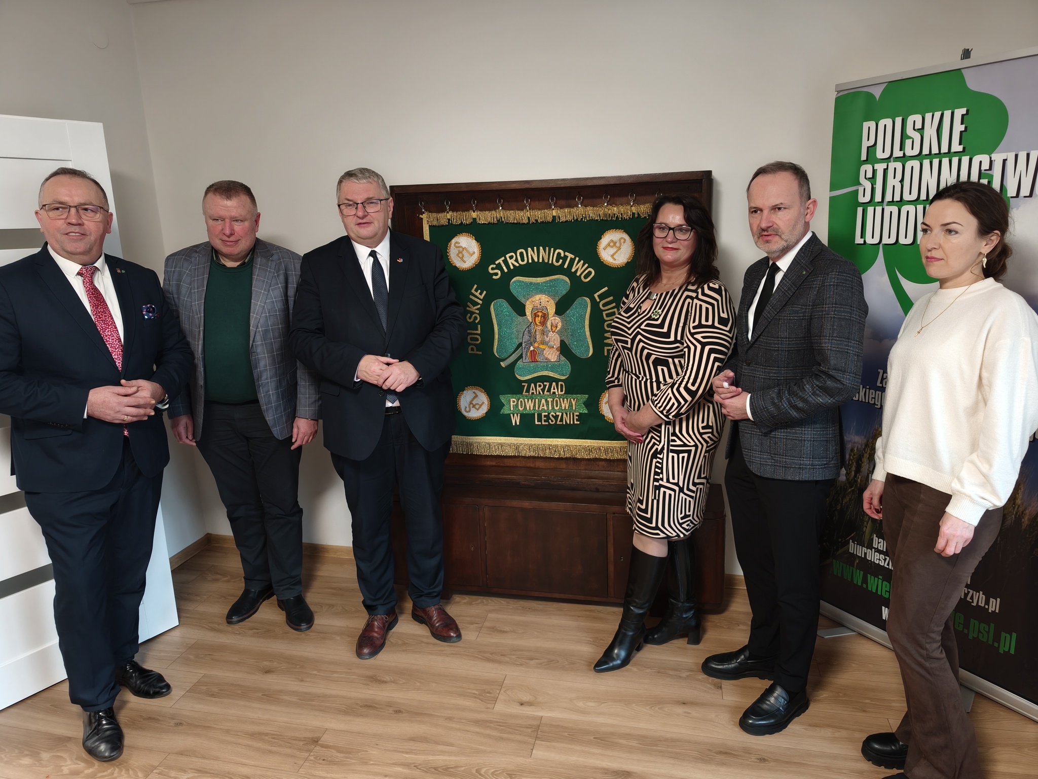 konferencja psl leszno - Bartłomiej Klupś