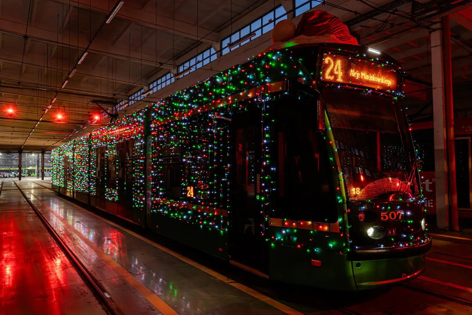Śwąteczny tramwaj - ZTM Poznań