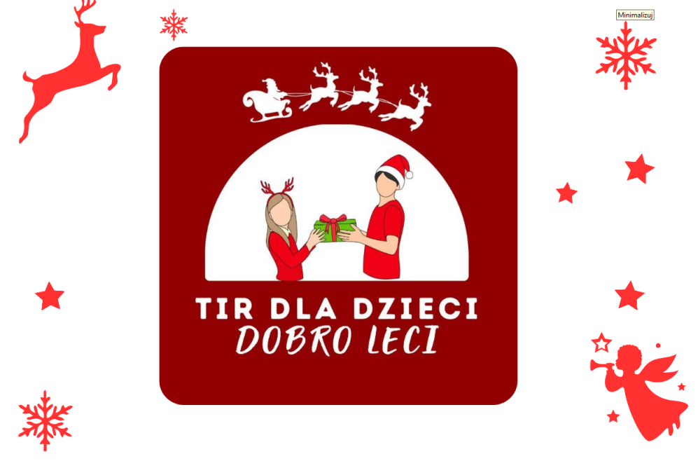 10 grudnia zapraszamy do wspólnej akcji charytatywnej na rzecz dzieci - „TiR dla dzieci – dobro leci” - Organizator