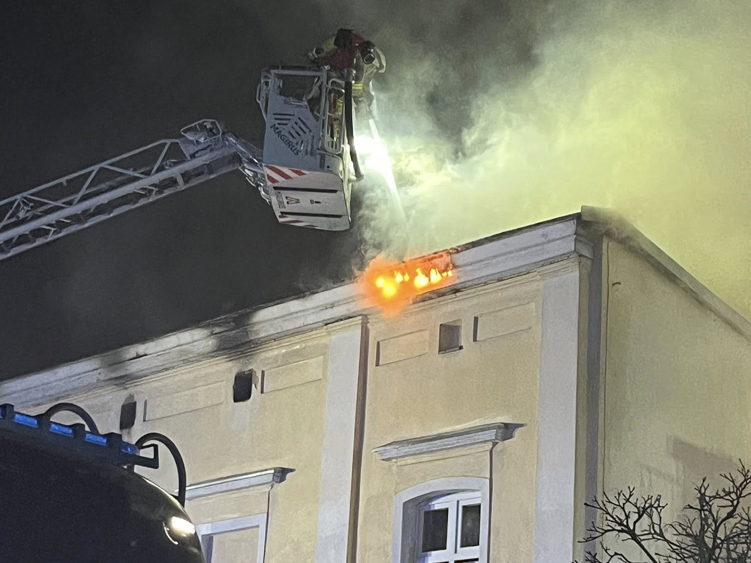 wągrowiec pożar - OSP Rogoźno