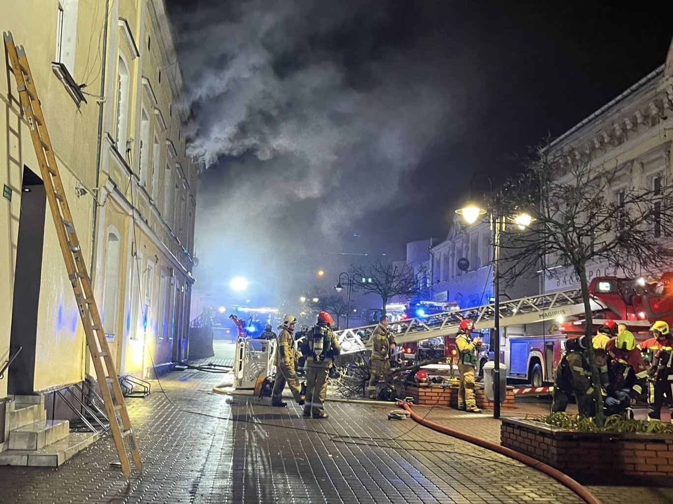 wągrowiec pożar - OSP Rogoźno