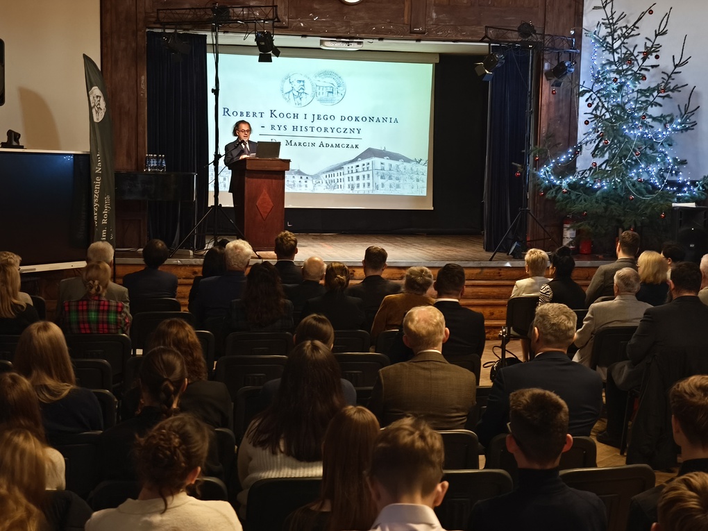 Andrzej Trybusz rocznica nagrody nobla dla roberta kocha - Bartłomiej Klupś - Radio Poznań