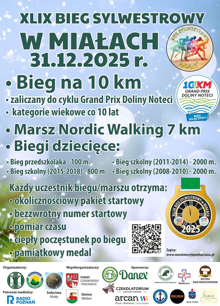 Bieg Sylwestrowy w Miałach - Organizator
