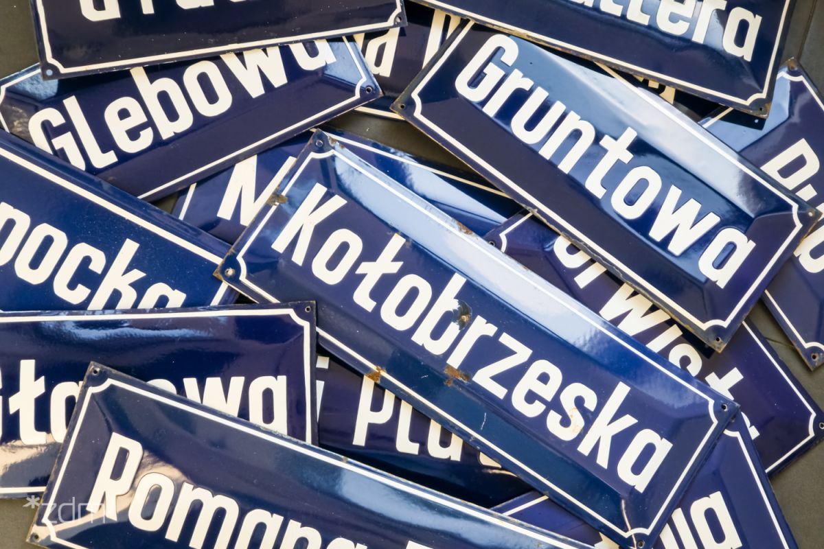 Tablice i ulice - ZDM