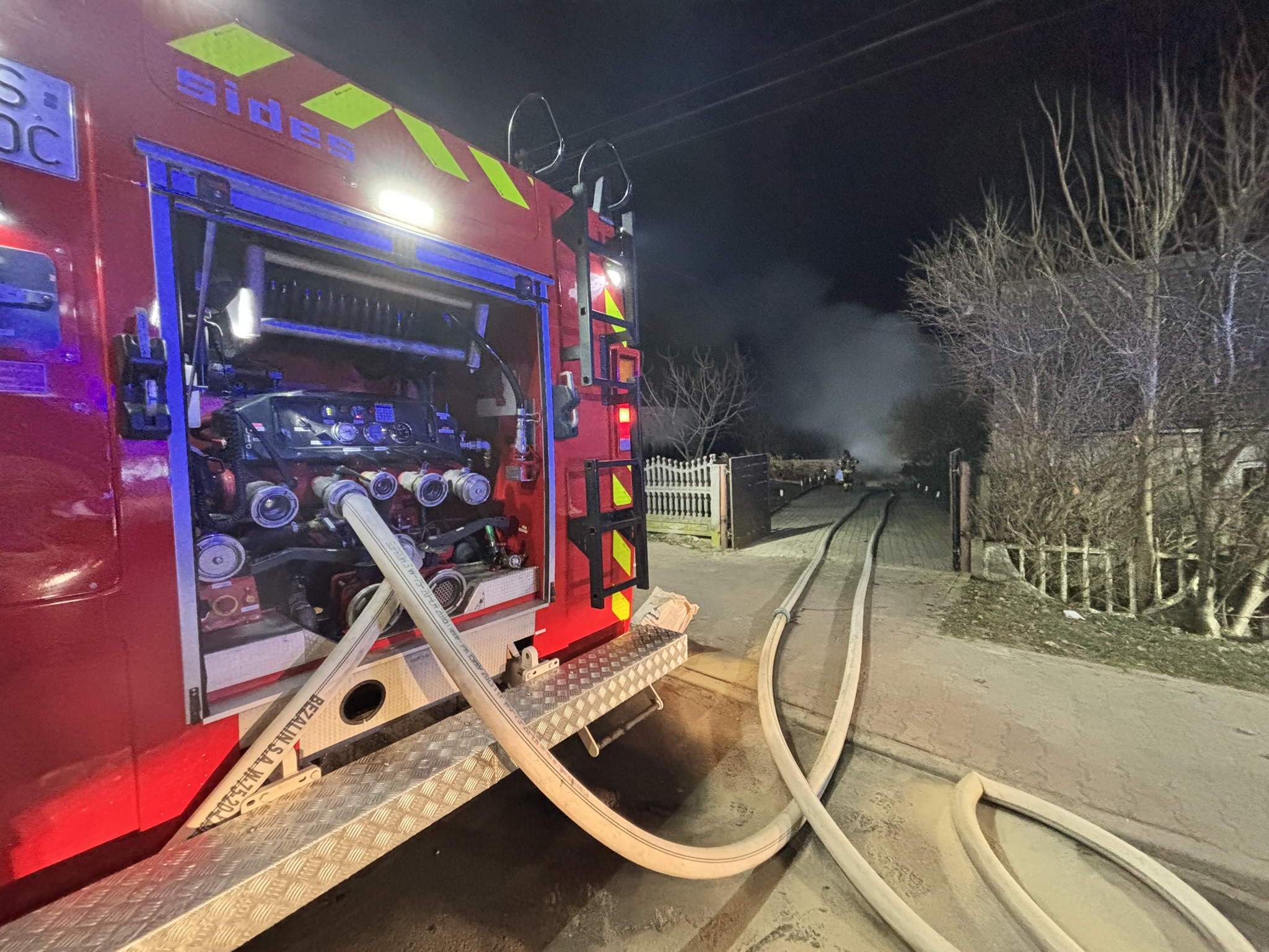 pożar wysocko wielkie - OSP Wysocko Wielkie