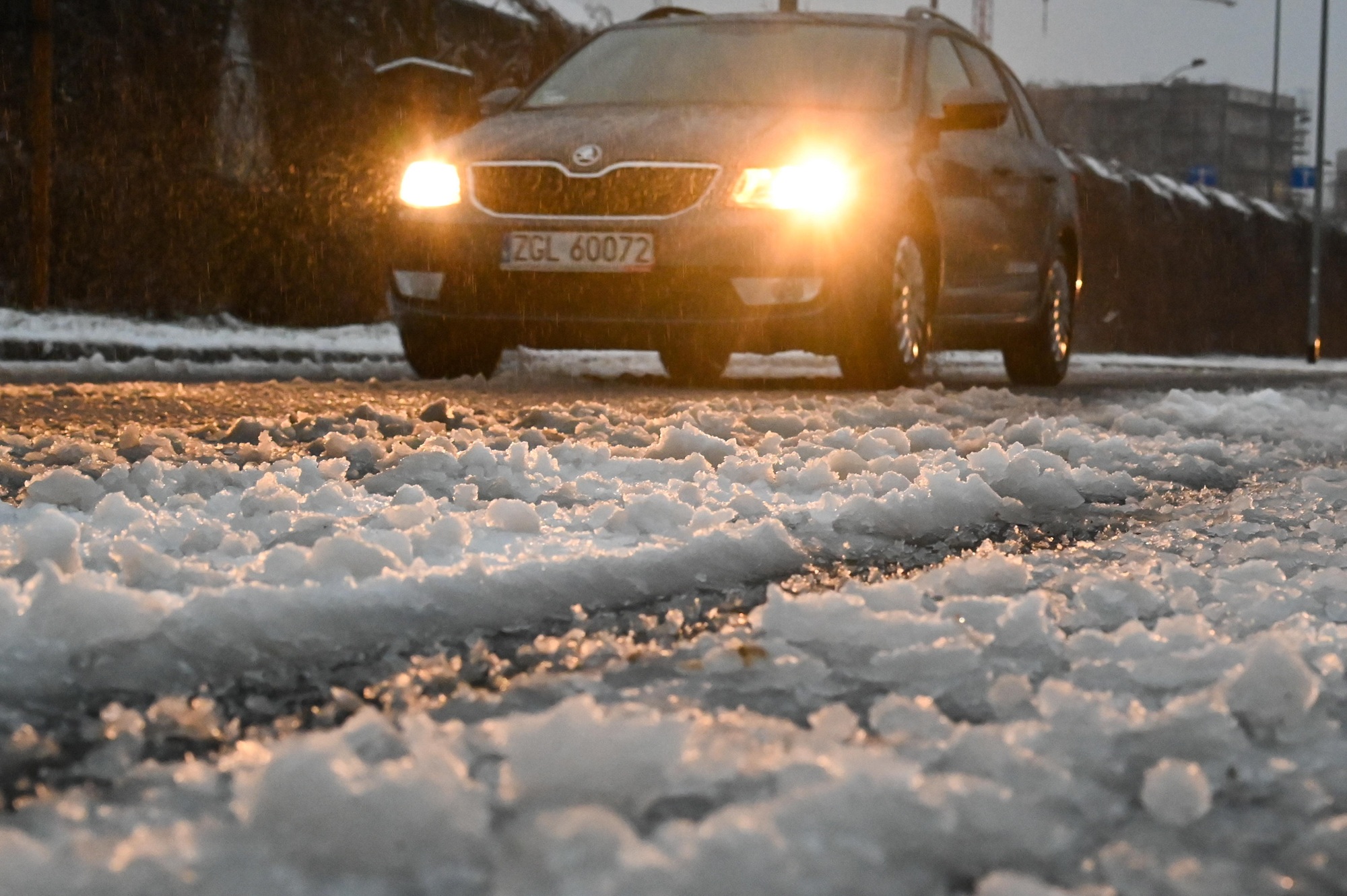 gołoledź - Marcin Bielecki - PAP