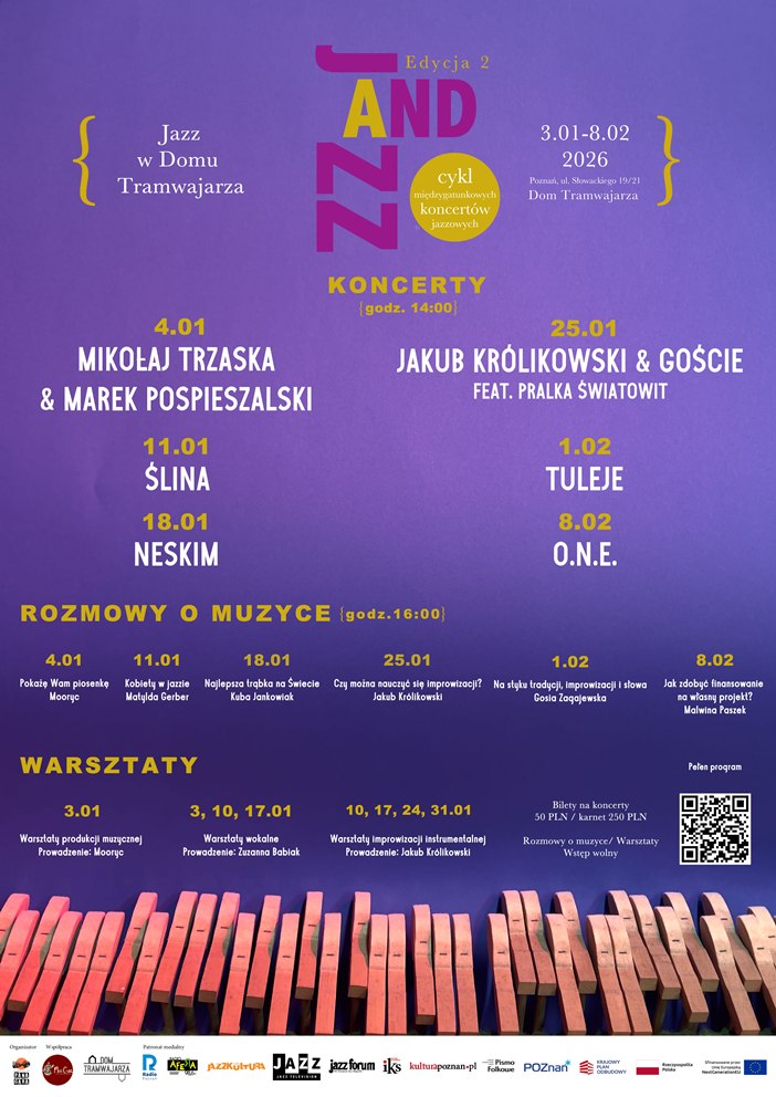 Jazz And. Cykl międzygatunkowych koncertów jazzowych - Organizator