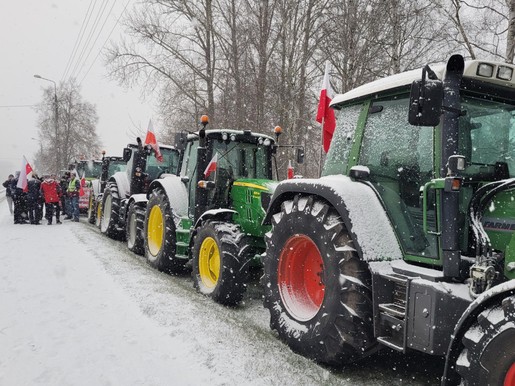 Protest rolników złotów - Marek Wolski - Radio Poznań