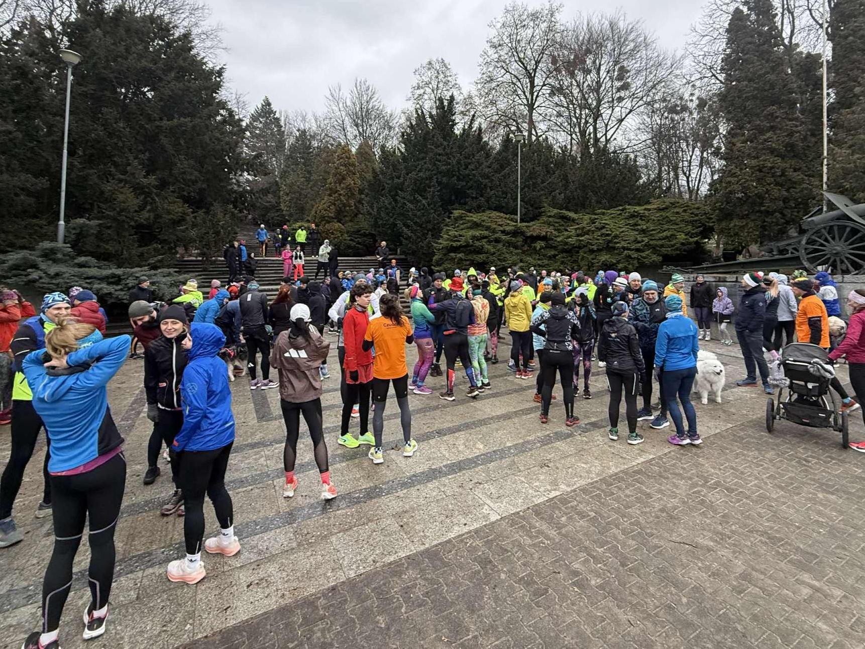 bieg noworoczny cytadela - Adam Michalkiewicz