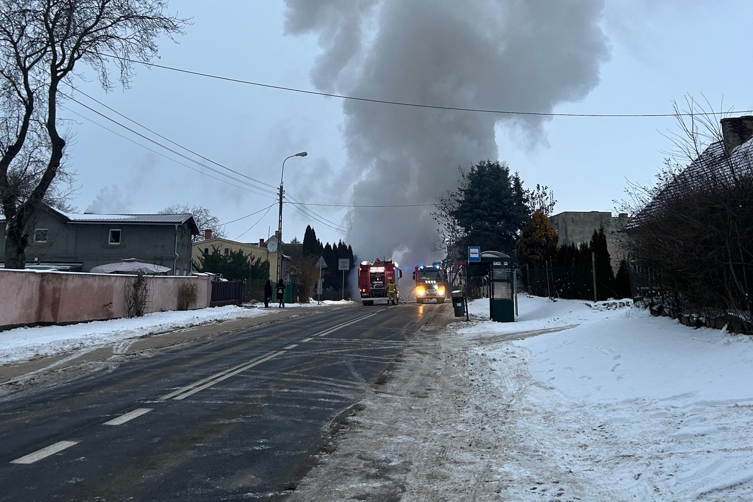 autobus pożar - Jacek Pohl - Radio Poznań
