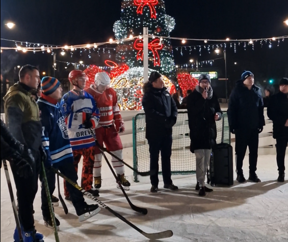 Lodowisko rogozno - Grzegorz Ługawiak - Radio Poznań