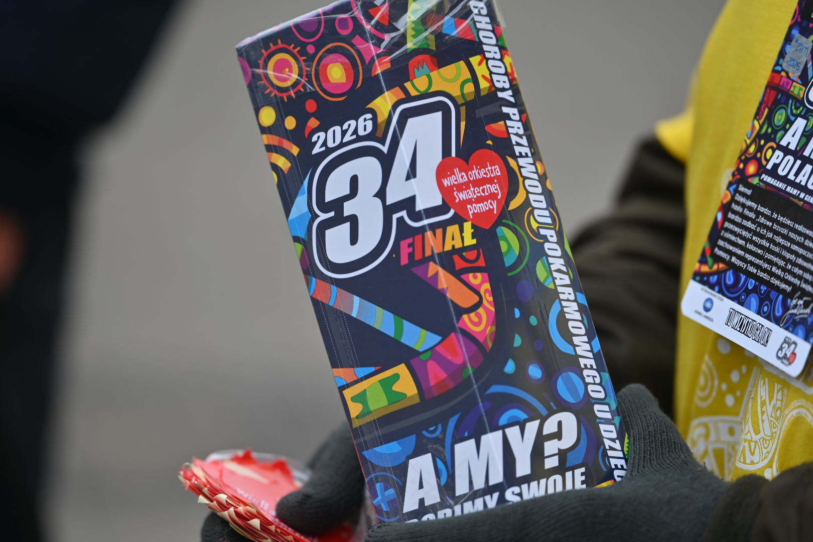 kwestujący wośp poznań puszki wolontariusze - Wojtek Wardejn