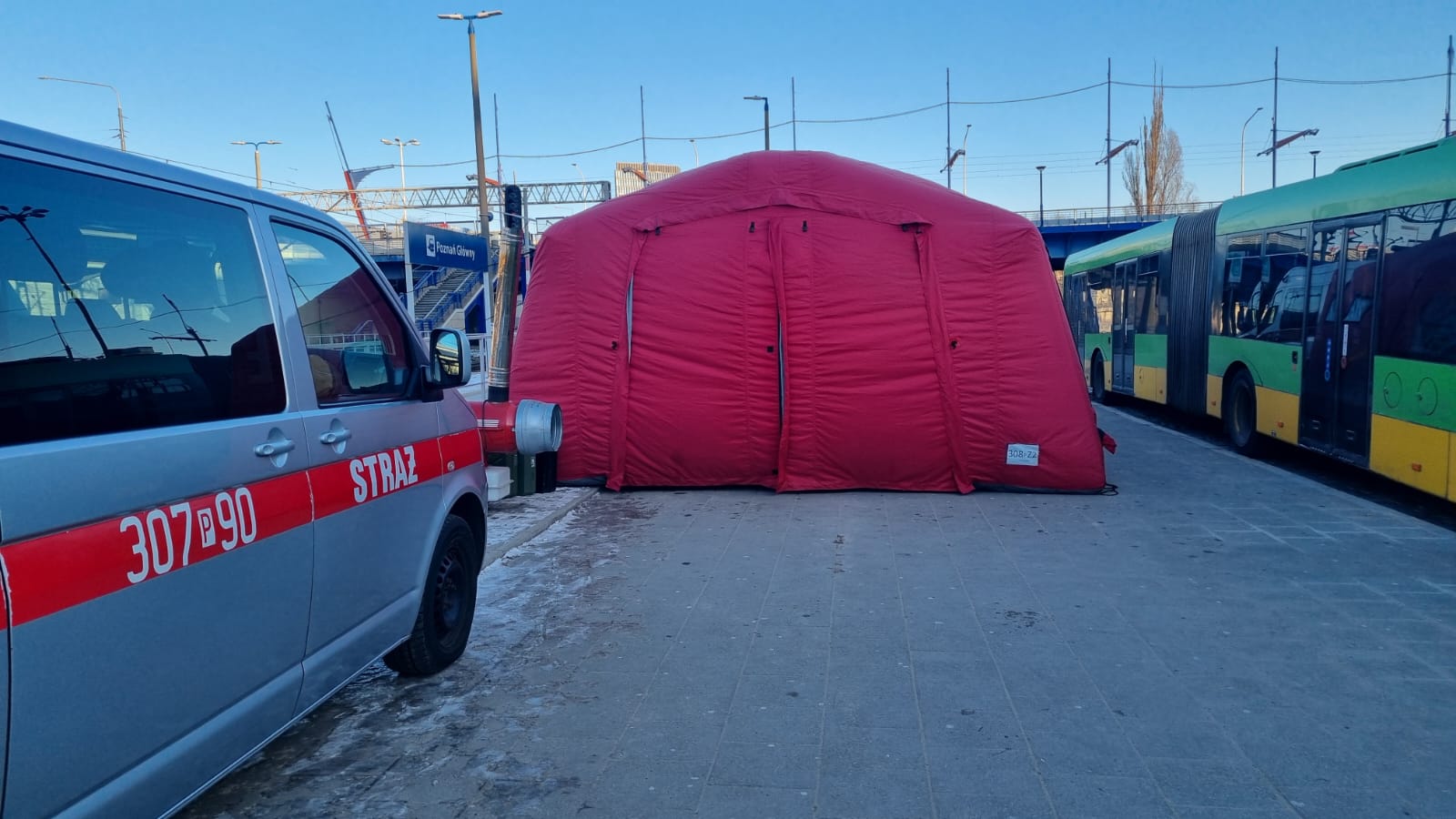 namioty ogrzewane dla bezdomnych - Magdalena Konieczna - Radio Poznań