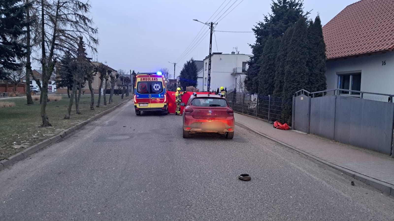 Święcichowa wypadek - KMP Leszno