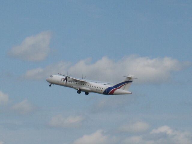 samolot leci ławica - Wojciech Chmielewski