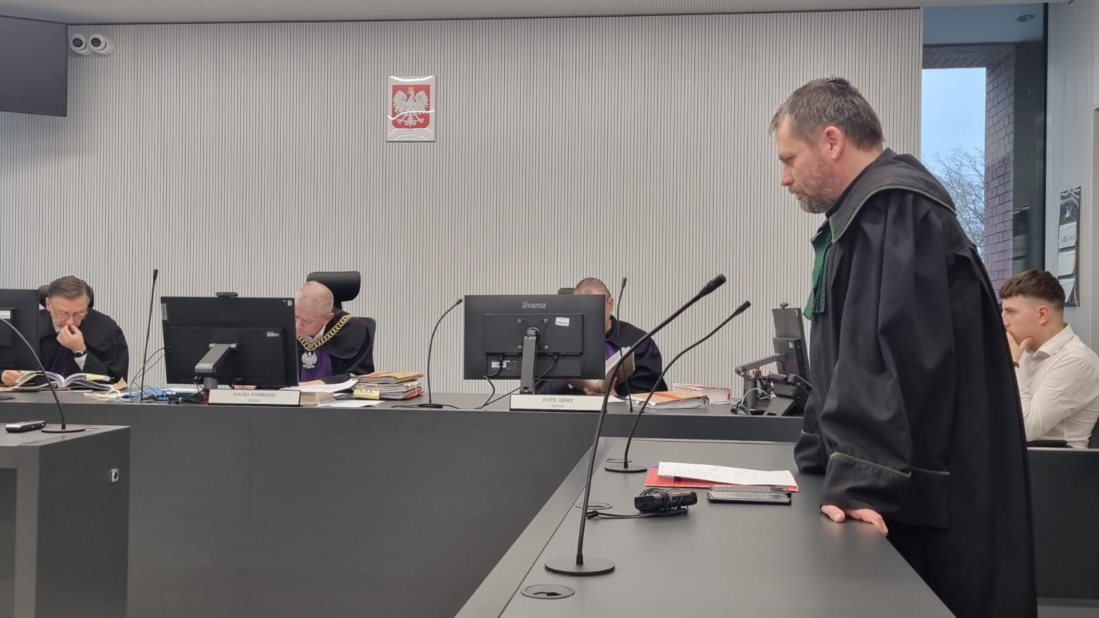 sprawa gróźb wobec adama szłapki - Magdalena Konieczna  - Radio Poznań